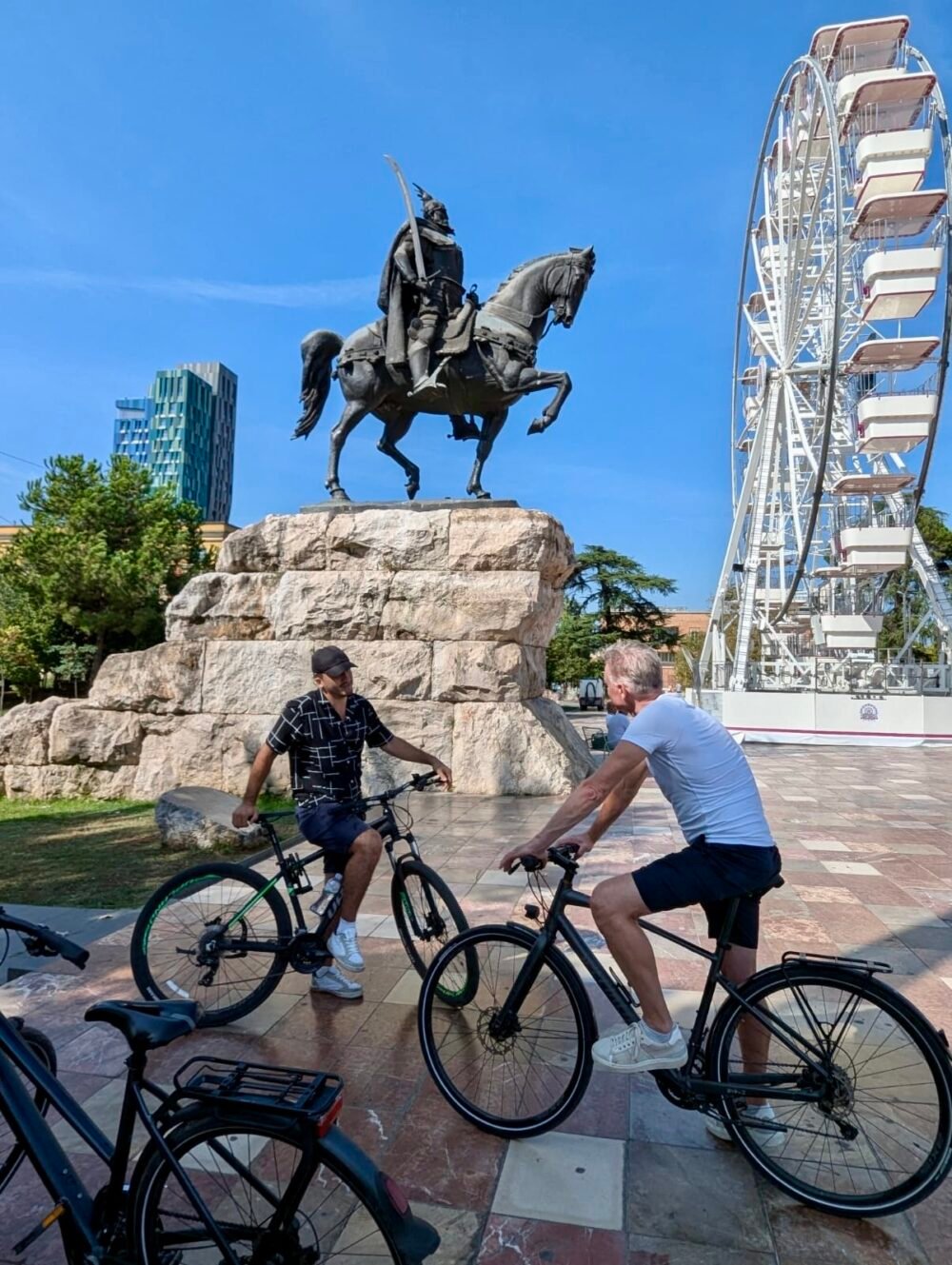 Bike Tour Tirana : Cycle Highlights & Visit Grand Park (Guided)