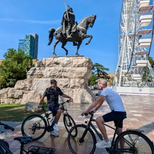Bike Tour Tirana : Cycle Highlights & Visit Grand Park (Guided)