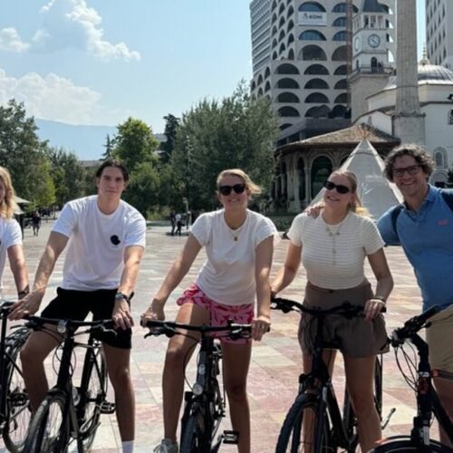 Bike Tour Tirana : Cycle Highlights & Visit Grand Park (Guided)