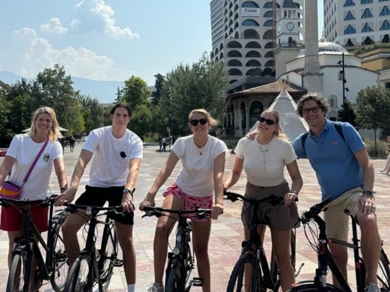 Bike Tour Tirana : Cycle Highlights & Visit Grand Park (Guided)